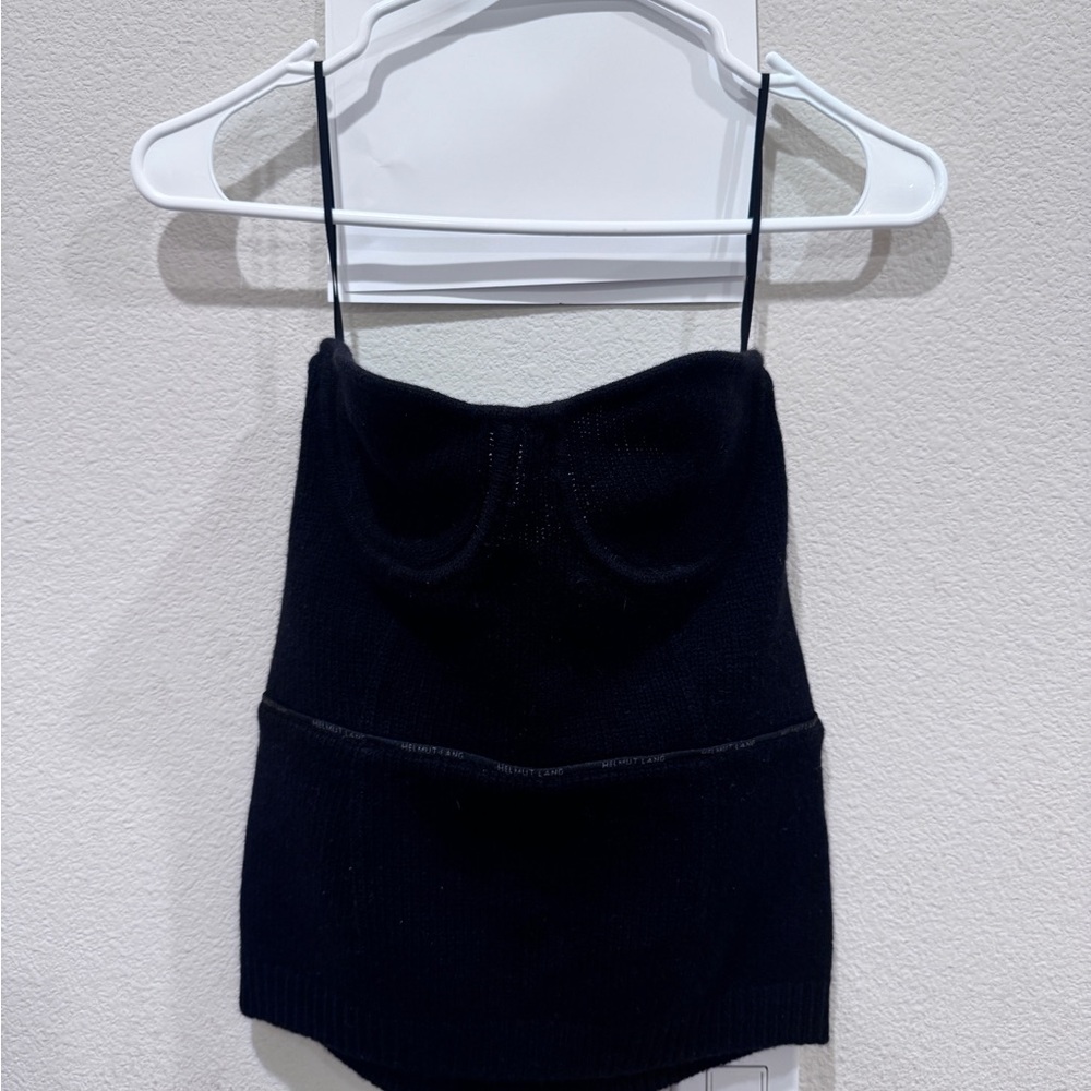 Helmut Lang Black Camisole Top